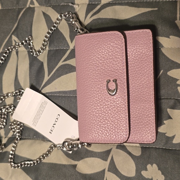 🆕Mini Coach Wallet Leather Crossbody Bag - Picture 2 of 4